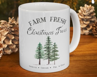 Personalized Mug, Coffee Mug, Christmas Mug, Hot Chocolate Mug, Stocking Stuffer, Secret Santa Gift, Hot Cocoa Mug