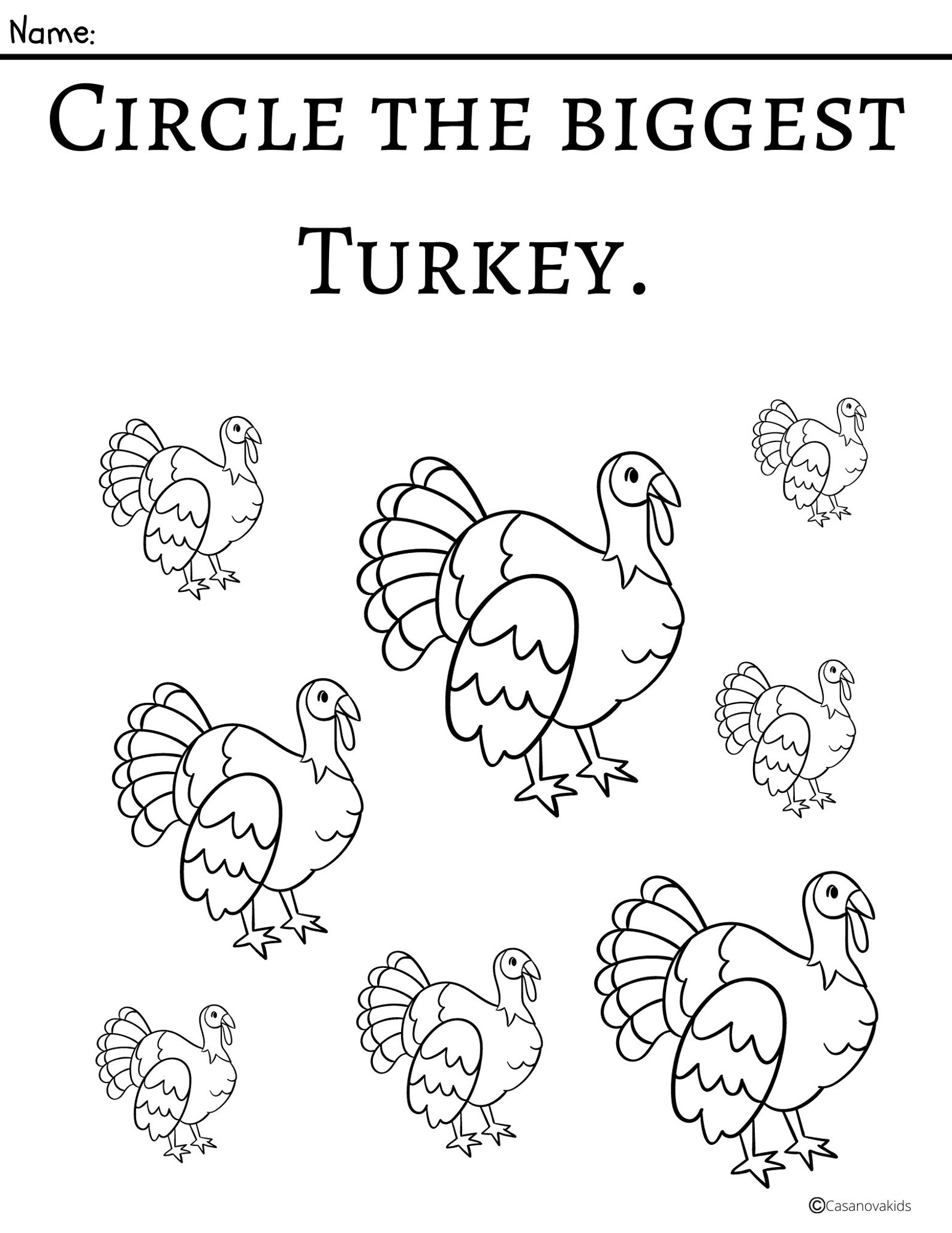 3 Printable Thanksgiving Activity Pages - Etsy