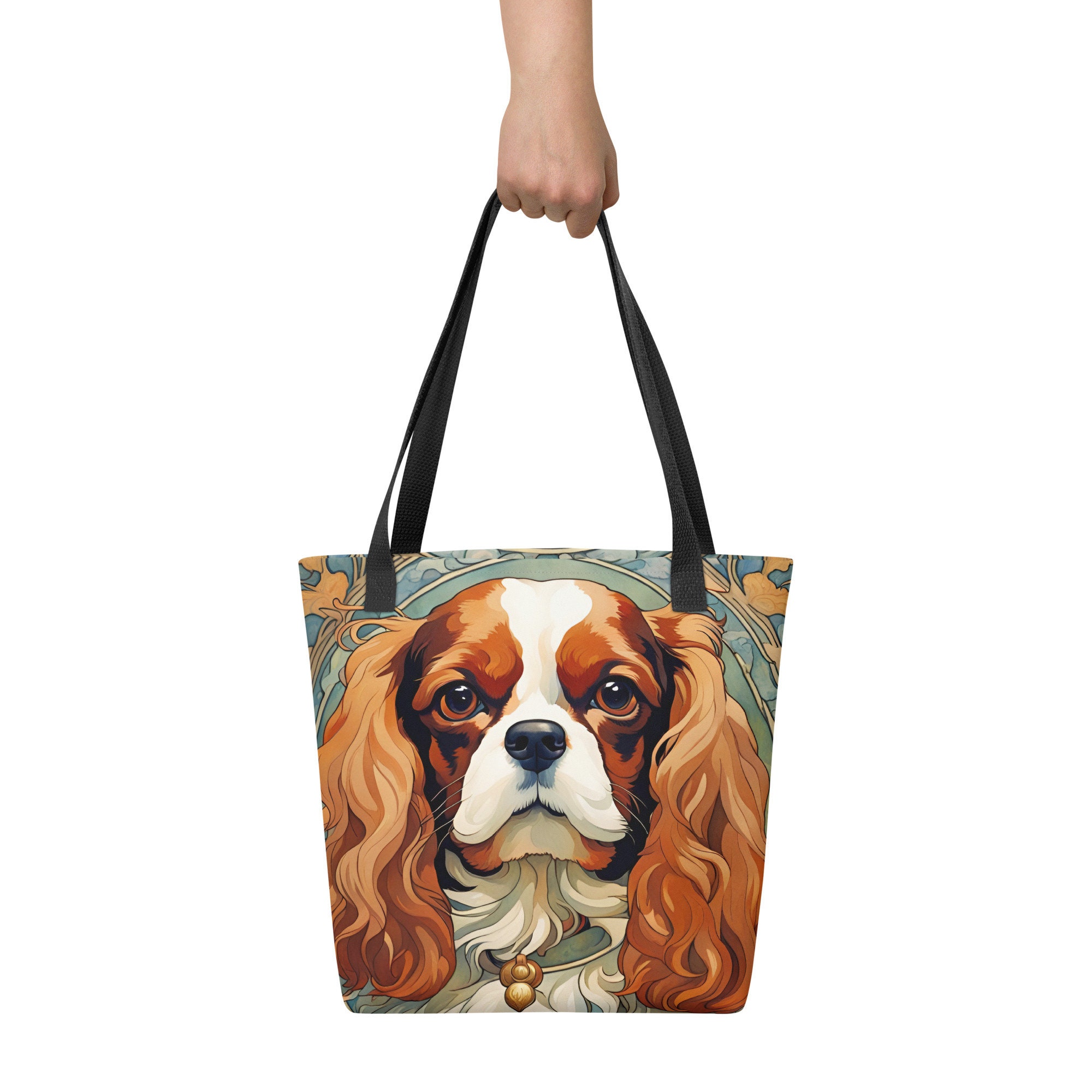 キャバリア キング チャールズ スパニエル キャンバス トート