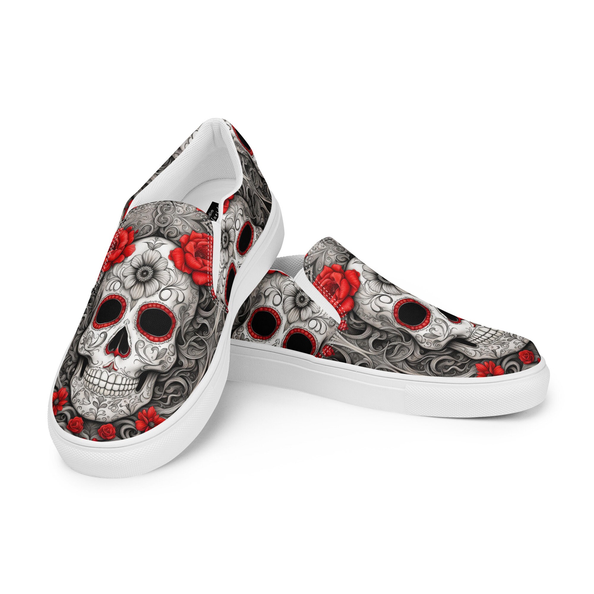 SUGAR SKULL CANVAS SHOES SUGAR SKULL CANVAS SHOES