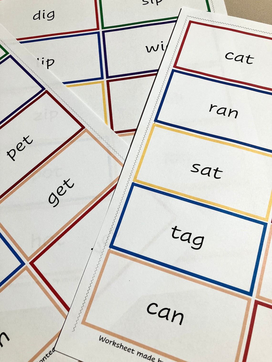Kindergarten Printable Cvc Words Cvc Words Cvc Worksheet