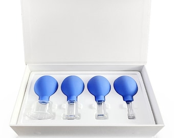 Facial Cupping Set Glass (Premium)