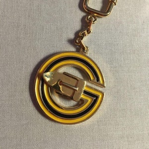 Vintage GUCCI nyckelring ca 1990