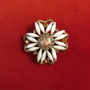 VINTAGE JULIANA BROSCHE um 1960
