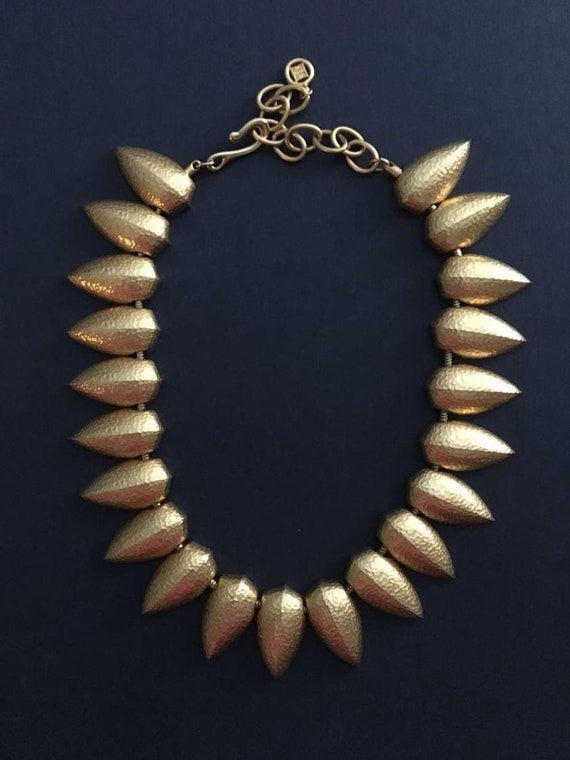 GIVENCHY "Tiger tooth" necklace c.1990