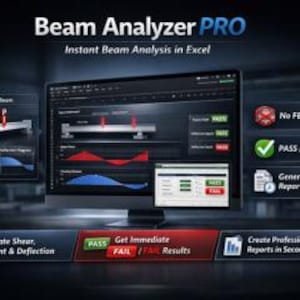 Beam Deflection Calculator Excel