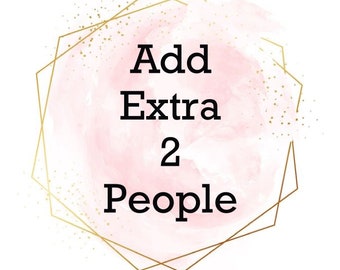 Add extra 2 People