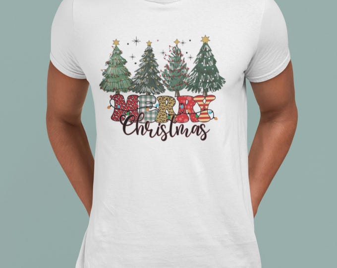 Festive Christmas T-Shirt: Unisex Holiday Softstyle Tee