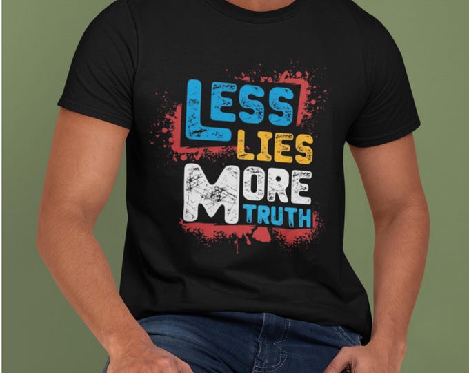 Truthful Vibes T-Shirt: Unisex Softstyle Ring-Spun Cotton Tee