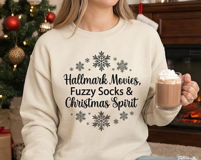Hallmark Movies Christmas SVG, Cozy Winter T-Shirt Design (Digital Download)