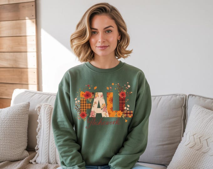 Fall Patchwork Christian PNG, Boho Floral Bible Verse (Digital Download)