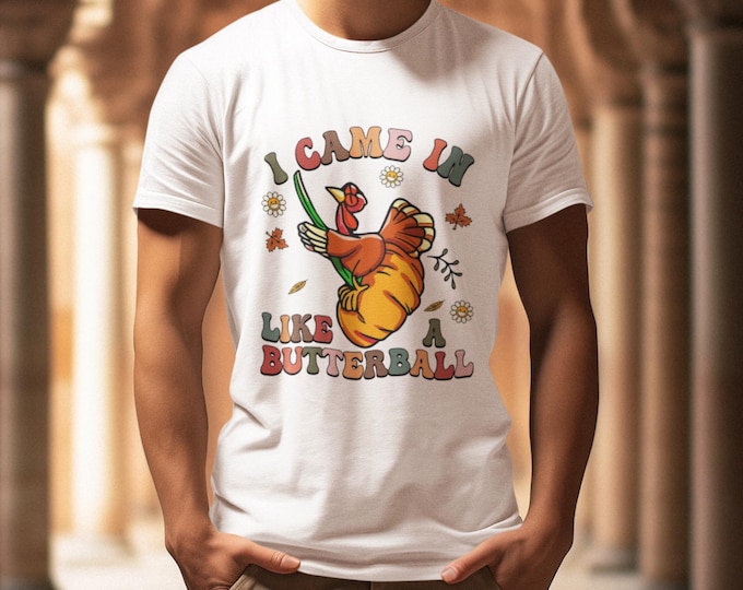 Funny Thanksgiving Sloth T-Shirt: Unisex Holiday Graphic Tee