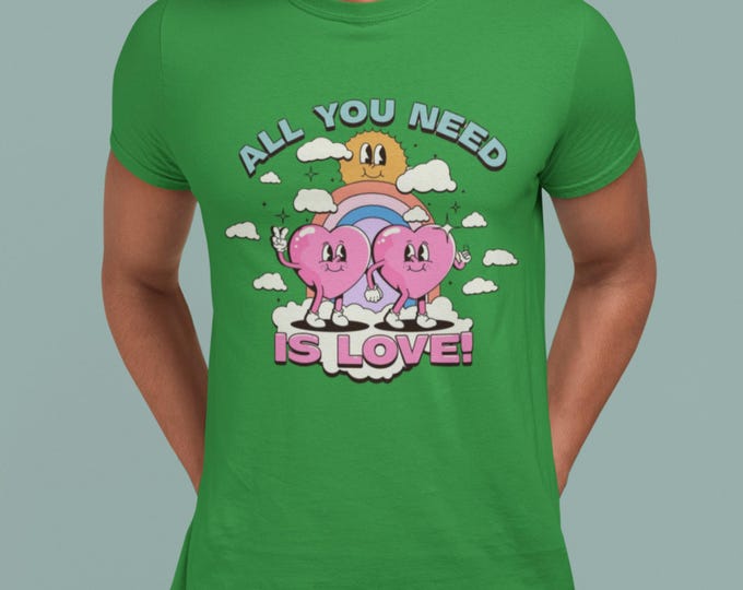 Love Design Unisex Softstyle T-Shirt: Ring-Spun Cotton Graphic Tee