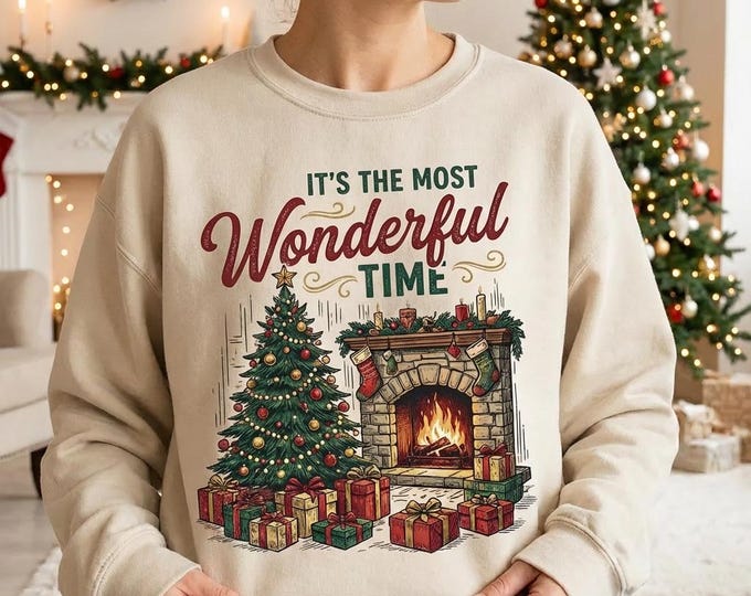 Christmas Fireplace Graphic • Cozy Holiday PNG SVG (Digital Download)