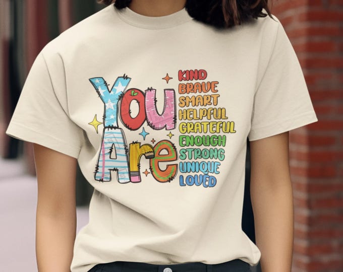Positive Affirmation T-Shirt: Self-Love Motivational Tee
