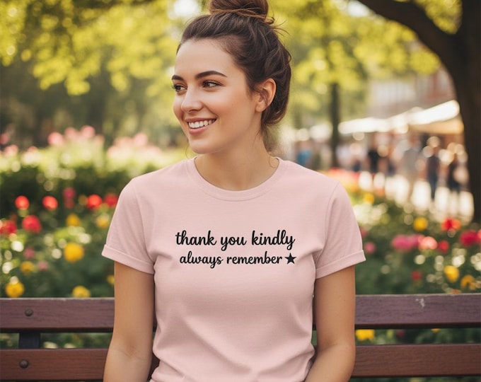 Thank You Kindly Minimalist Typography Design