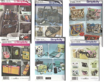 simplicity sewing organizer and purse pattern computer case