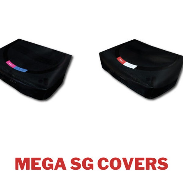 Mega SG Dust Cover, Mega SG Protector, Vinyl Mega SG Console Covers, Retro Sega Genesis Dust Cover, Universal Protective Case for MegaDrive