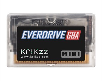 SD Card for EverDrive GBA  | GBA EverDrive | Krikzz | Plug & Play | 32GB | Nintendo gba | Retro Games | Retro Gamer |