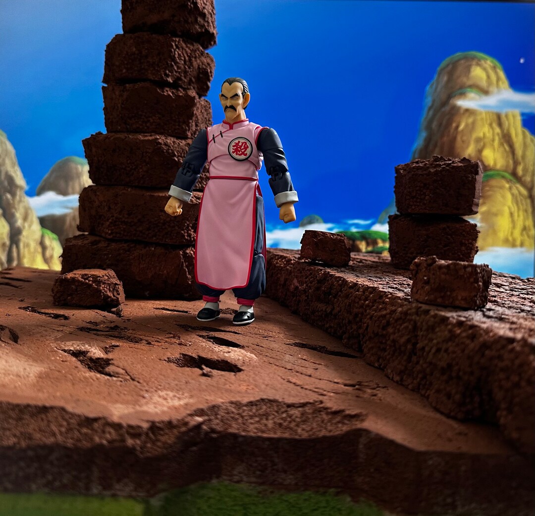 Dragonball Z Diorama Toy Photography Diorama Minatures Etsy