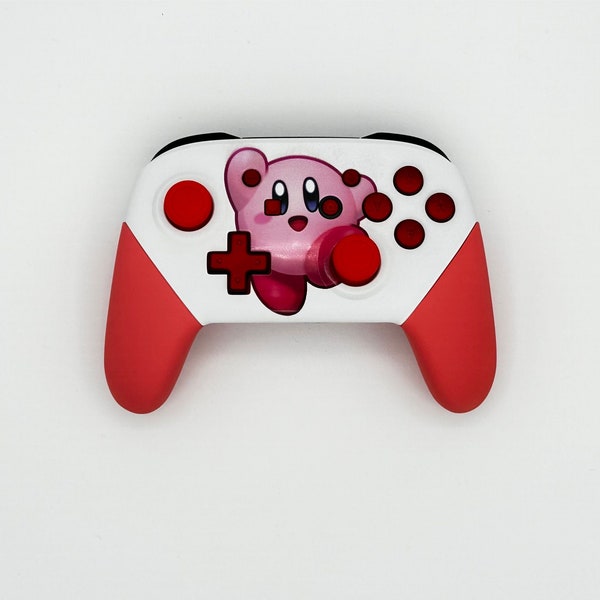Custom Joy Cons Kirby Etsy
