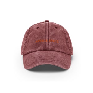 Aperol Spritz I vintage style cap