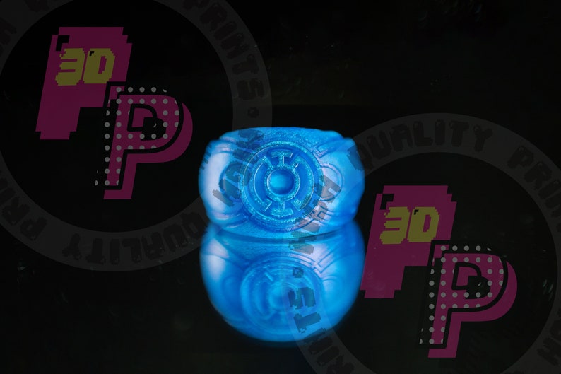 Lantern Corps Power Rings Replicas green Lantern Ring Etsy