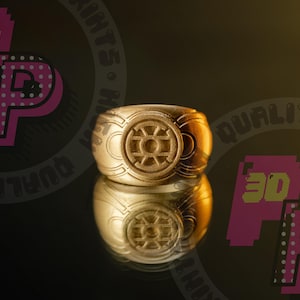 Lantern Corps Power Rings Replicas (Gold Lantern)