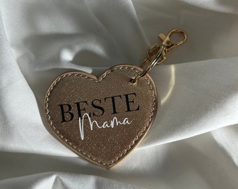 Schlüsselanhänger personalisiert / Beste Oma / Beste Tante / Beste Freundin / Geschenk Mama / Geschenk Weihnachten / Geschenkidee Wichteln
