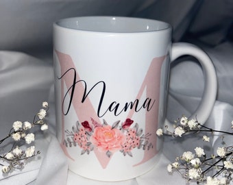 Tasse zum Muttertag / Mama Tasse / Muttertagsgeschenk / Geschenk zum Muttertag / Geschenk für Mama /Geburtstagsgeschenk Mama/Buchstabentasse