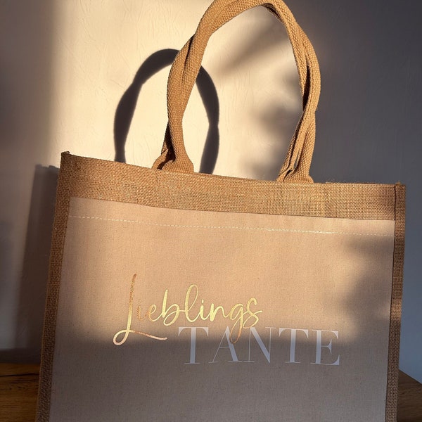 Personalized bag/bag/gift aunt/favorite aunt/gift for Christmas/Christmas gift aunt/personalized gift