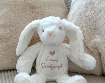 Personalisiertes Kuscheltier / Stofftier / Geschenk zur Geburt / Geschenk Kinder / Geschenk Weihnachten / Schutzengel / Geschenk Taufe