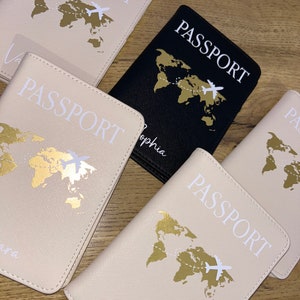 Kofferanhänger / Passporthülle / Passhülle / Reise Set / Reisepasshülle personalisiert / Hülle für Reisepass / Travel Set / Geschenk Bild 6