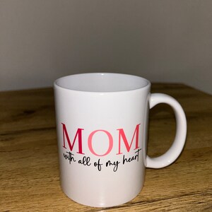 Mom Tasse / Mama Tasse / Geschenk für Mama / Muttertagsgeschenk / Geburtstagsgeschenk Mama / Mom to be / Geschenk Babyparty /Geschenk Geburt Pink/Rosa