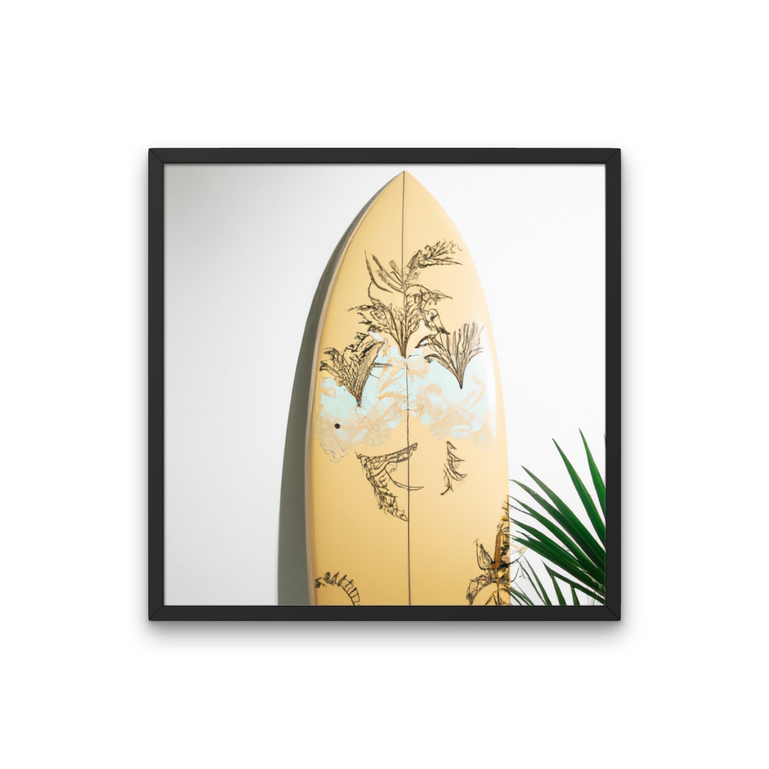 Surfboard Decorative Digital Download, Surfing Wall Decor, Surf Digital