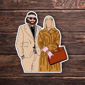 Royal Tenebaums Sticker OR Magnet - Margot Tenebaum - angst - Classic Movie - Funny Sticker - Laptop Hydroflask Water Bottle Vinyl Decal