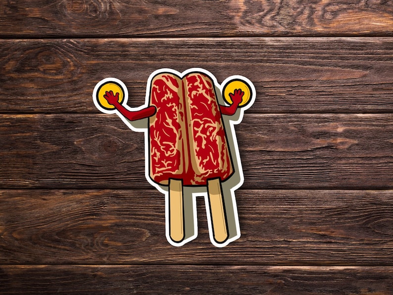 Meat Popsicle Fifth Element Sticker OR Magnet - Scifi - Meat Popsicle - Funny Sticker ...