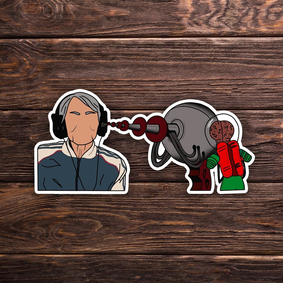Mars Attacks Grandma Sticker OR Alien Invasion Tim Etsy