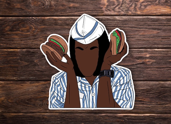Good Burger Sticker OR Magnet - Kel Mitchell - Ed - Funny - 90s Nostalgia - Laptop Hydroflask Water Bottle Decal - Cute Gift - Pop Culture