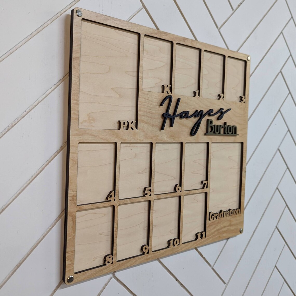 School Photo Frame , Pre-k Through Senior Year , Graduation , Growing ...