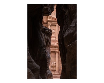 Al-Khazneh, Petra - Printed Wall Art, Home Decor, City Photo, Fine Art Print, Travel Gift