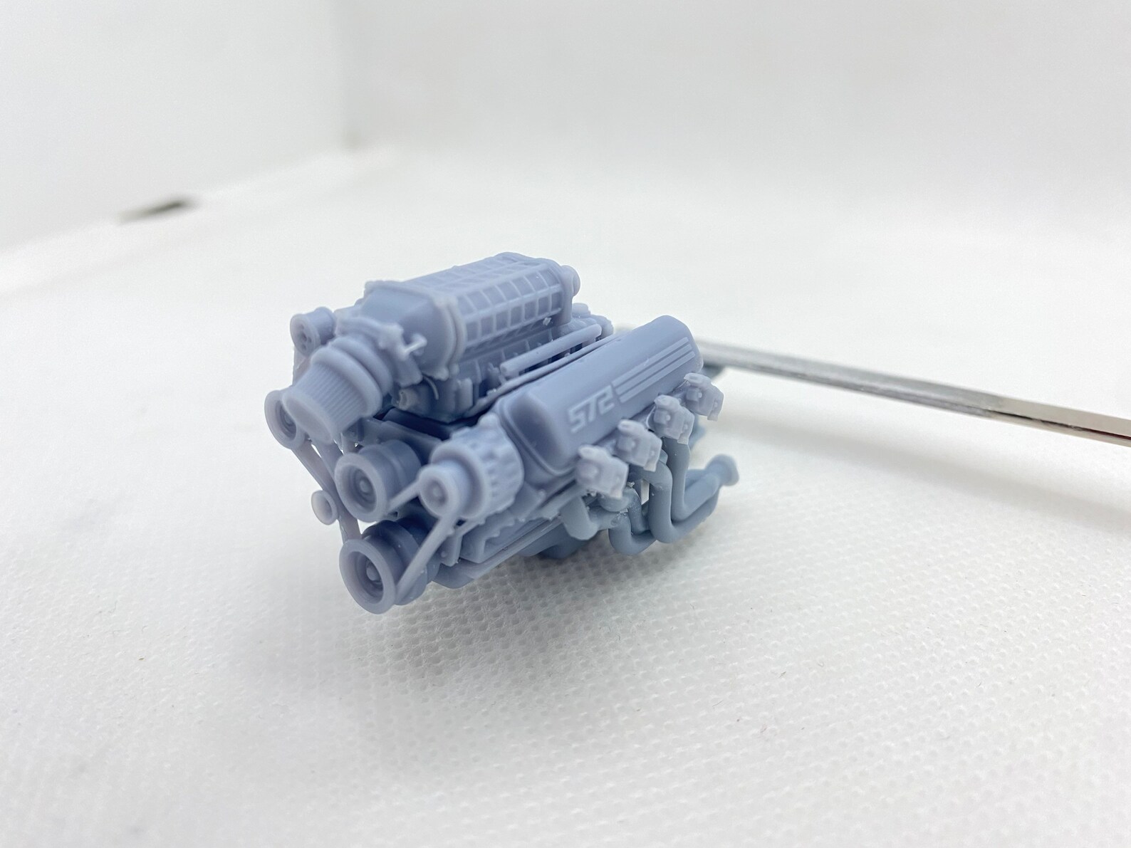 1/24 Supercharged 572 Big Block Engine 17 Piece Kit Etsy