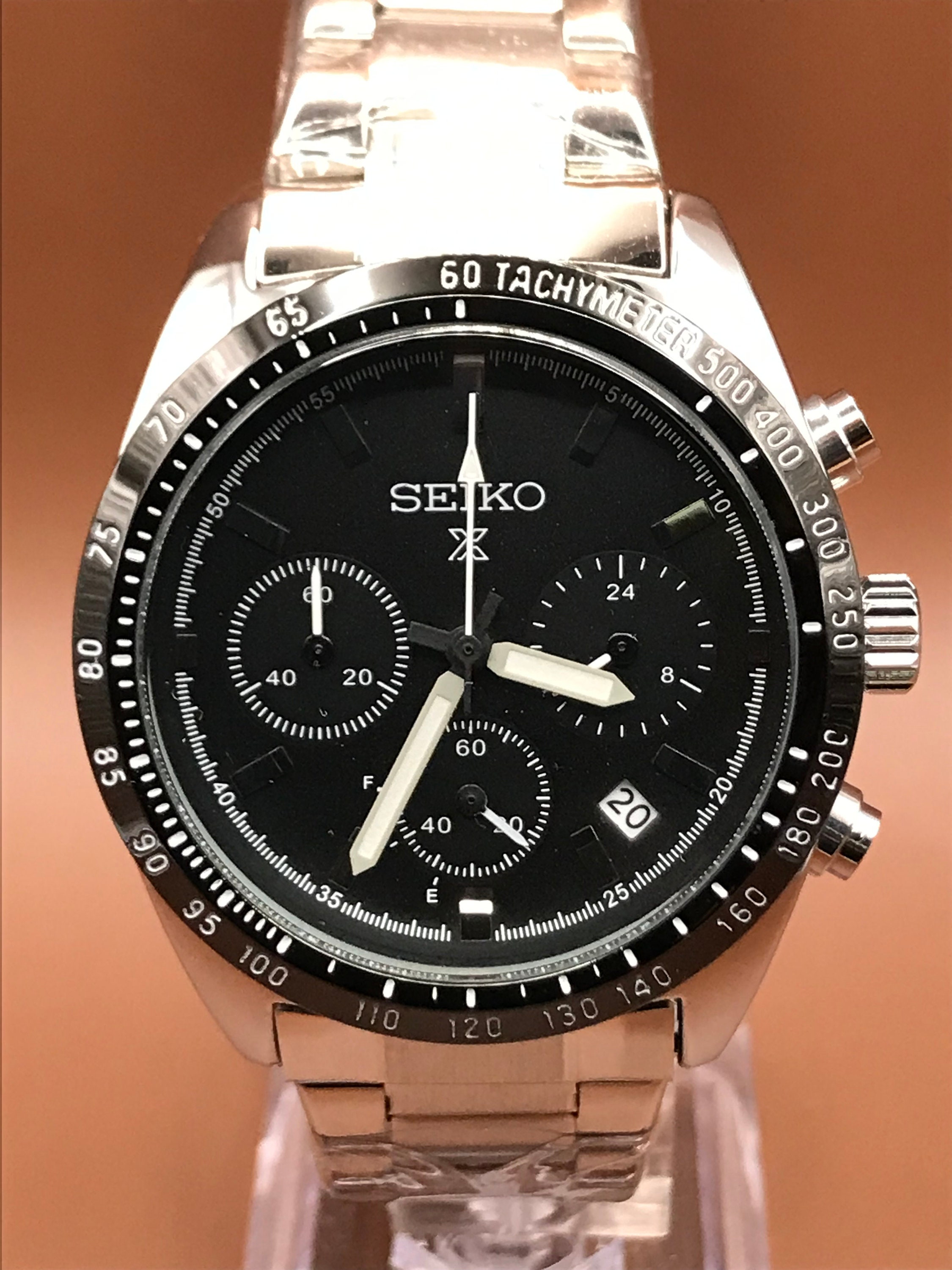 New 38mm Seiko Homage Prospex Solar Wrist Watch Chronograph - Etsy