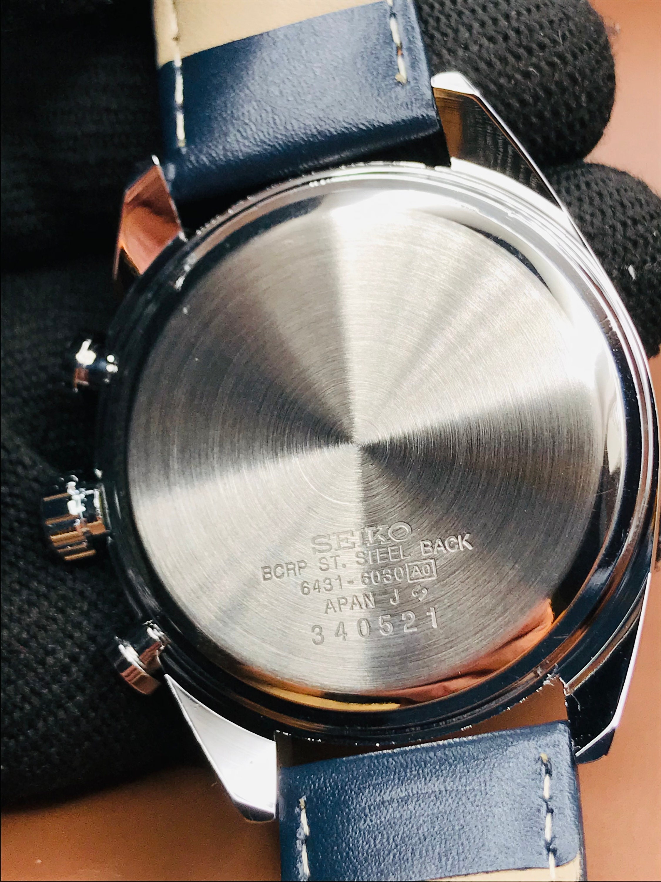 New 44mm Seiko Homage Panda Chronograph Wrist Watch Co-axial - Etsy