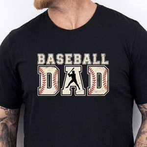 Baseball Dad Shirt, Baseball Lover Gift, Baseball Daddy Tee, Sports Dad Gift, Baseball Shirt, Father&#39;s Day Gift