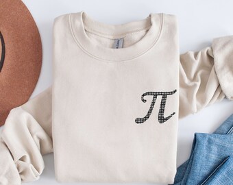 Pi Day Sweatshirt, Teacher Gift, Inspire Sweatshirt, Pi Number Hoodie, Fall Math Sweatshirt, Pi Day Gift, Math Lover Hoodie