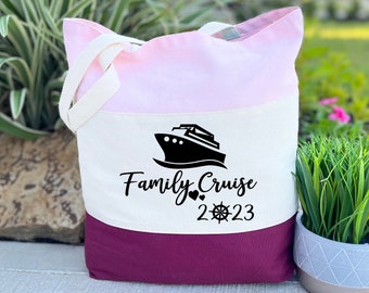 Control On Cruise Leopard Funny Summer Vacation Family Wo Tote Bag