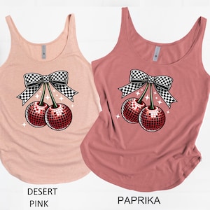 Cherry Tank Tops - Etsy