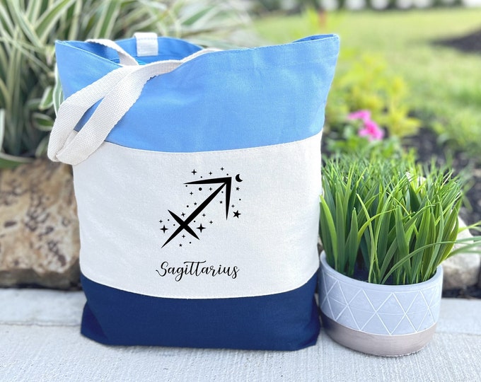 Sagittarius Tote Bag, Zodiac Art Gifts, Astrology Sign Gift, Sagittarius Gifts, Zodiac Bag, Zodiac Horoscope Bag, Cosmic Bag, Astrology Bag