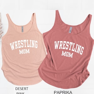 Wrestling Mom Tank Top, Wrestling Lover Tee, Sports Mom, Wrestling Mom Shirt, Wrestling Gift Shirt, Mother's Day Gift, Wrestler Mom Tank